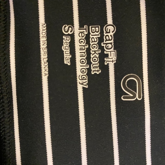 Stripe 3/4 length Leggings - Picture 2 of 2